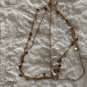 Gold goddess headpiece